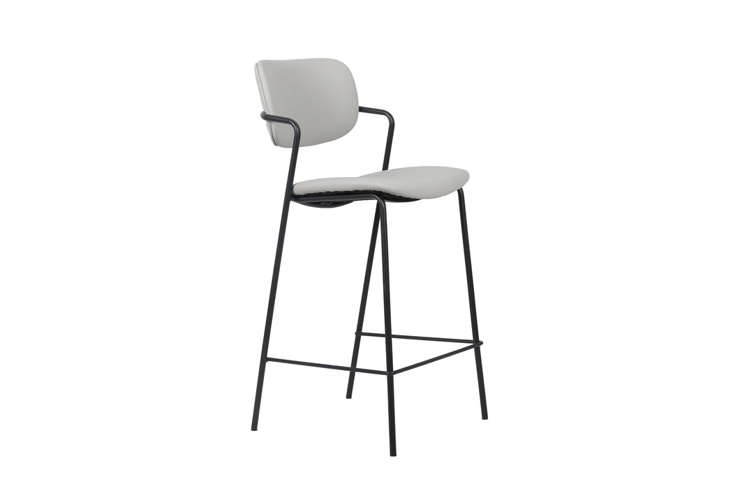 Lucia Bar Stool Ice Grey (Set of 2)