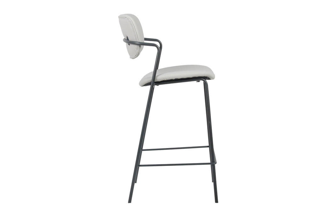 Lucia Bar Stool Ice Grey (Set of 2)