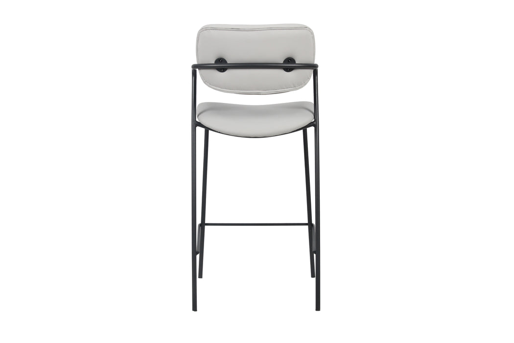 Lucia Bar Stool Ice Grey (Set of 2)