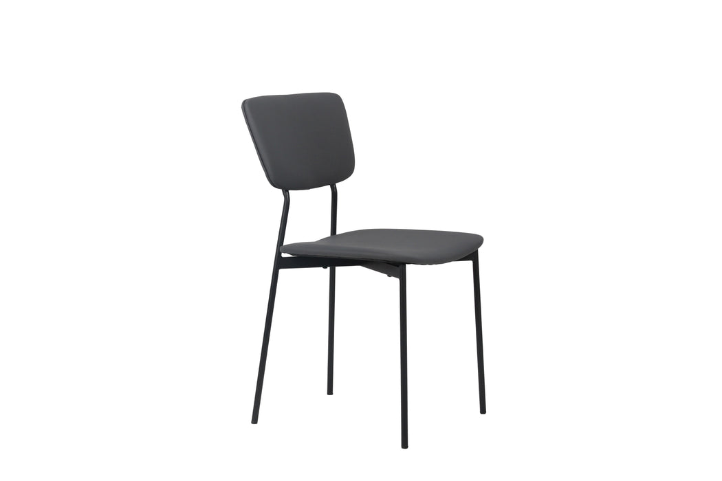 Lima Dining Chair Charcoal (Set of 2)