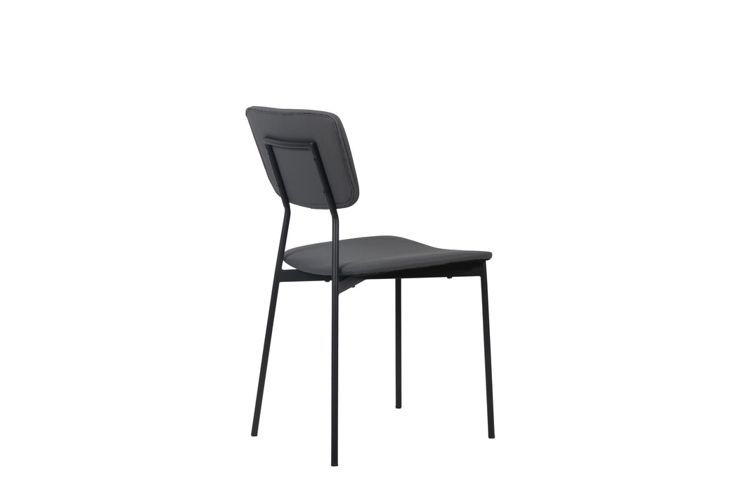 Lima Dining Chair Charcoal (Set of 2)