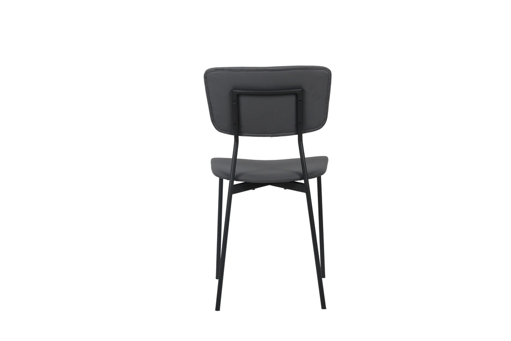 Lima Dining Chair Charcoal (Set of 2)