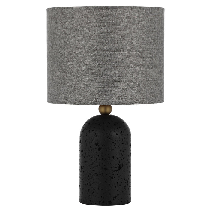 Livia Table Lamp - Black, Dark Antique Brass, Dark Grey