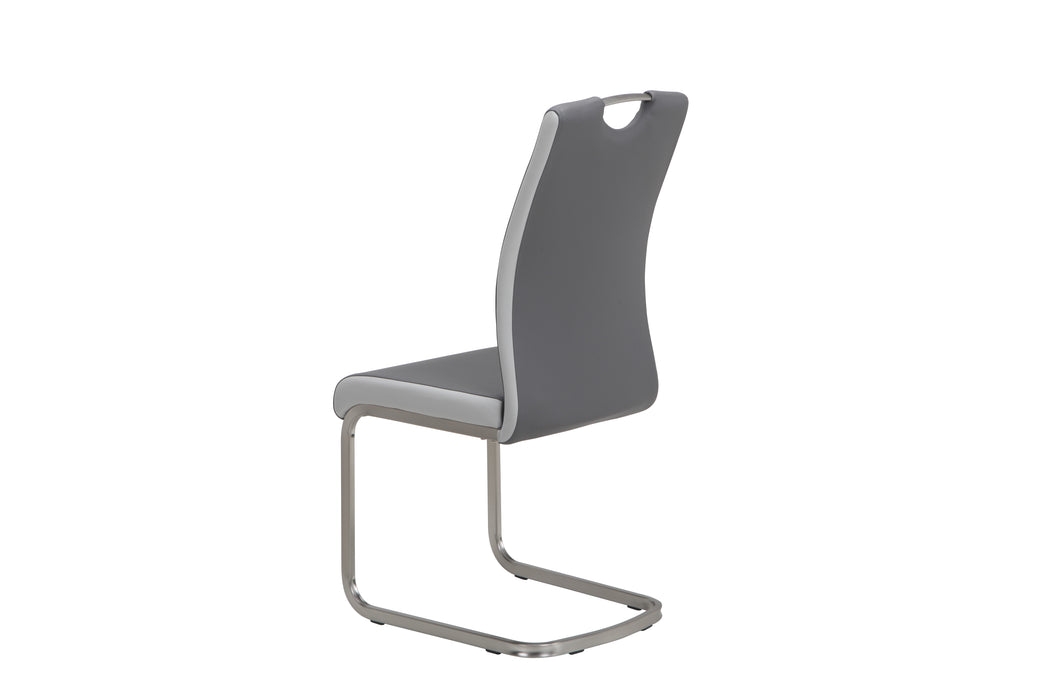 Liam Dining Chair Grey/Light Grey (Set of 2)