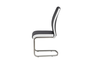 Liam Dining Chair Black/White (Set of 4)