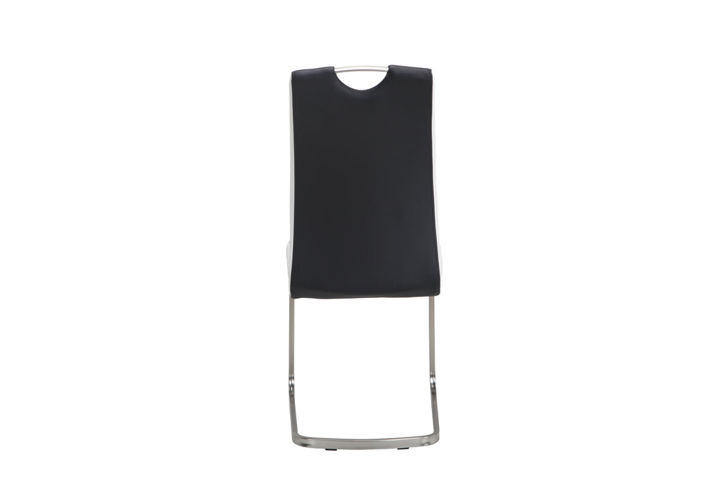 Liam Dining Chair Black/White (Set of 2)