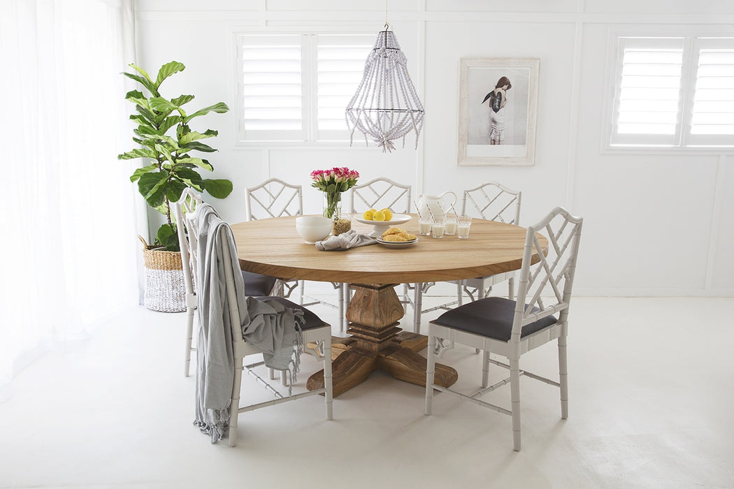 Newport Round Pedestal Table - 150cm