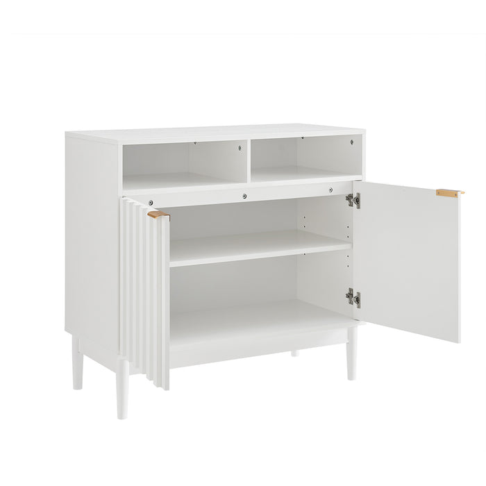 Linda 2 Door Buffet Cabinet In White