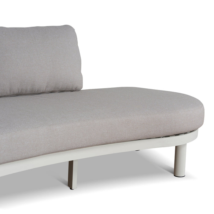 Olivan 2pcs Outdoor Corner Lounge Set - Light Brown