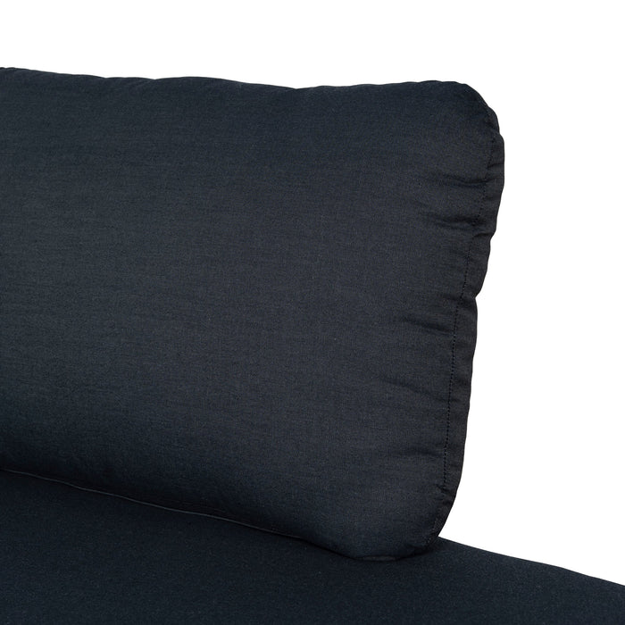 Olivan 2pcs Outdoor Corner Lounge Set - Royal Dark Grey