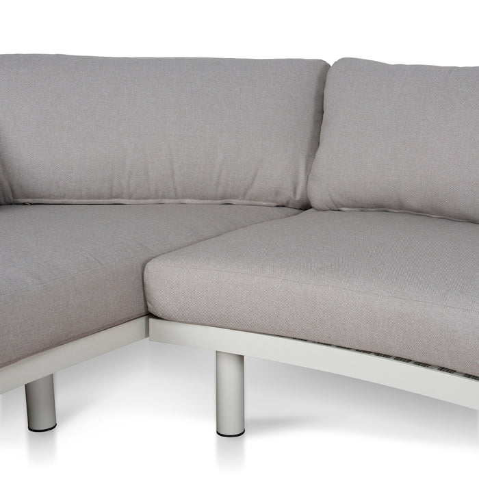Norali Outdoor Corner Sofa - Light Brown