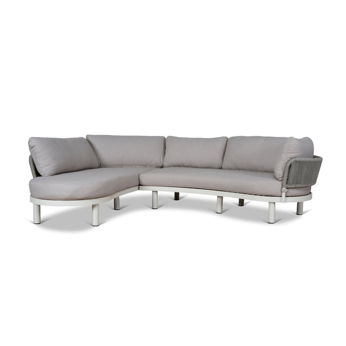 Norali Outdoor Corner Sofa - Light Brown