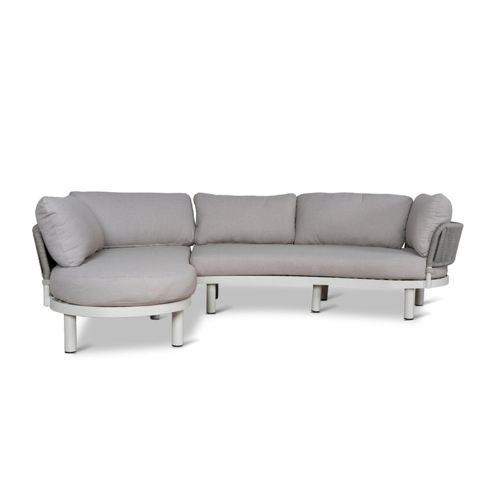 Norali Outdoor Corner Sofa - Light Brown
