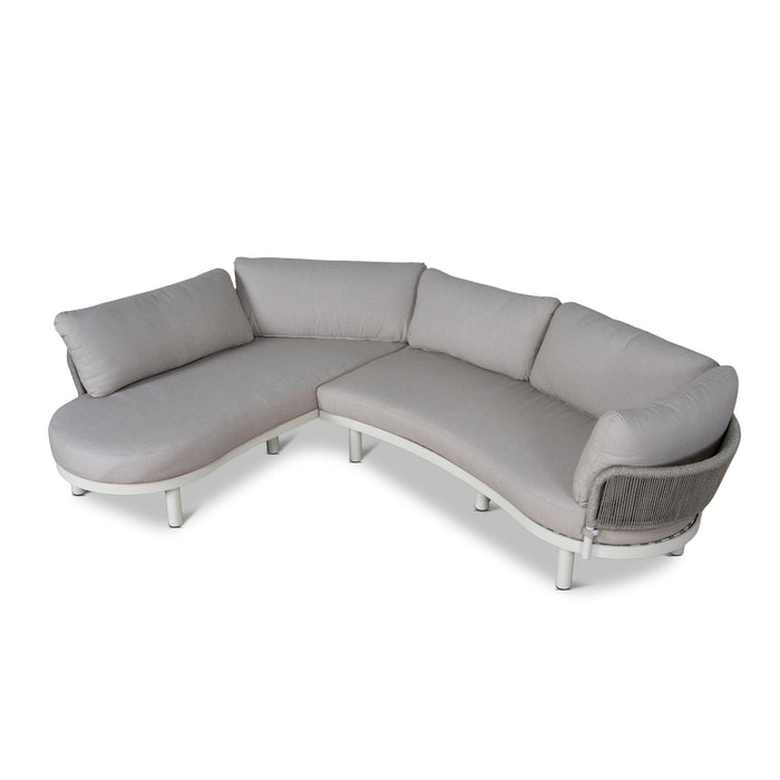 Norali Outdoor Corner Sofa - Light Brown