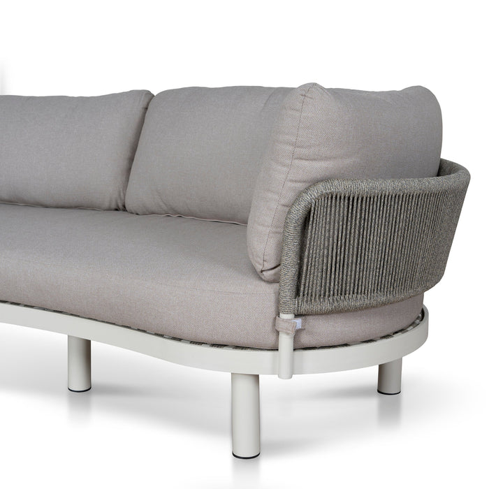 Norali Outdoor Corner Sofa - Light Brown