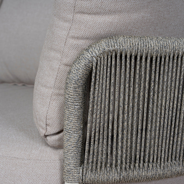 Norali Outdoor Corner Sofa - Light Brown