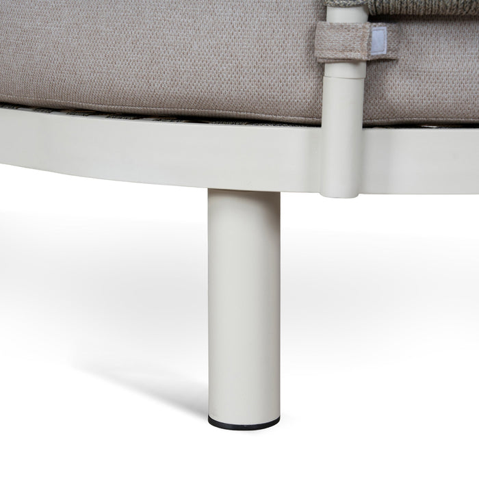 Norali Outdoor Corner Sofa - Light Brown
