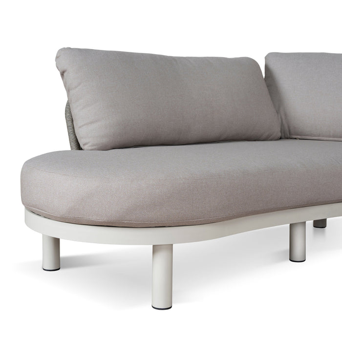 Norali Outdoor Corner Sofa - Light Brown