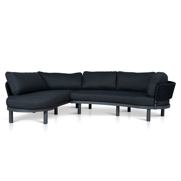 Norali Outdoor Corner Sofa - Royal Dark Grey