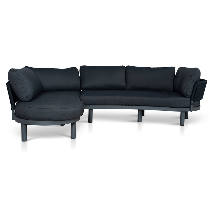 Norali Outdoor Corner Sofa - Royal Dark Grey