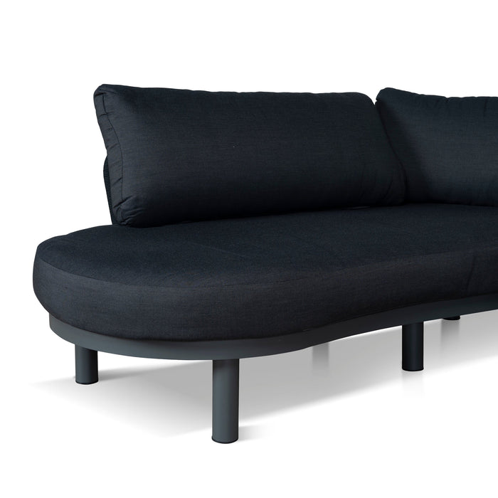 Norali Outdoor Corner Sofa - Royal Dark Grey