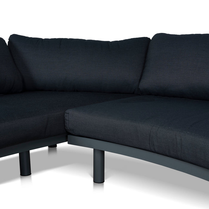 Norali Outdoor Corner Sofa - Royal Dark Grey