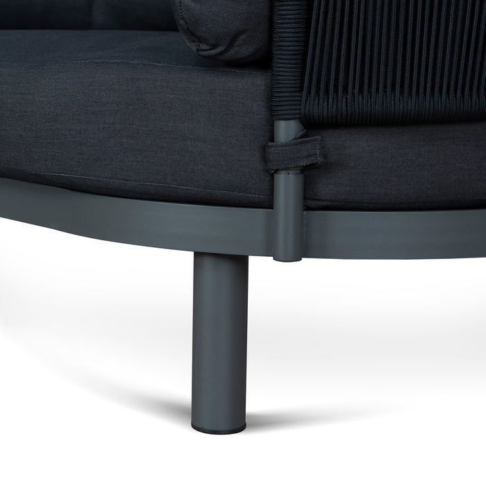Norali Outdoor Corner Sofa - Royal Dark Grey