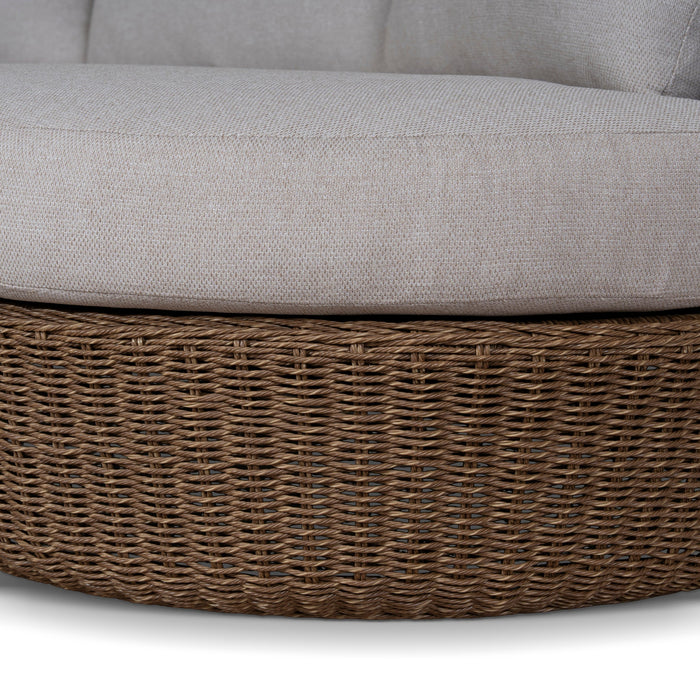 Corvina 2pcs Outdoor Corner Lounge Set - Light Brown