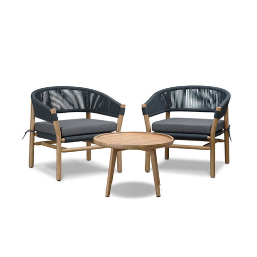 Calibre Furniture Hanifa 3 Piece Outdoor Setting