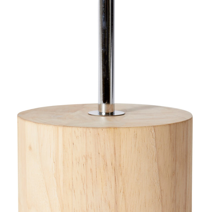 Brianna Table Lamp - Cream/Natural, 62cm (H)