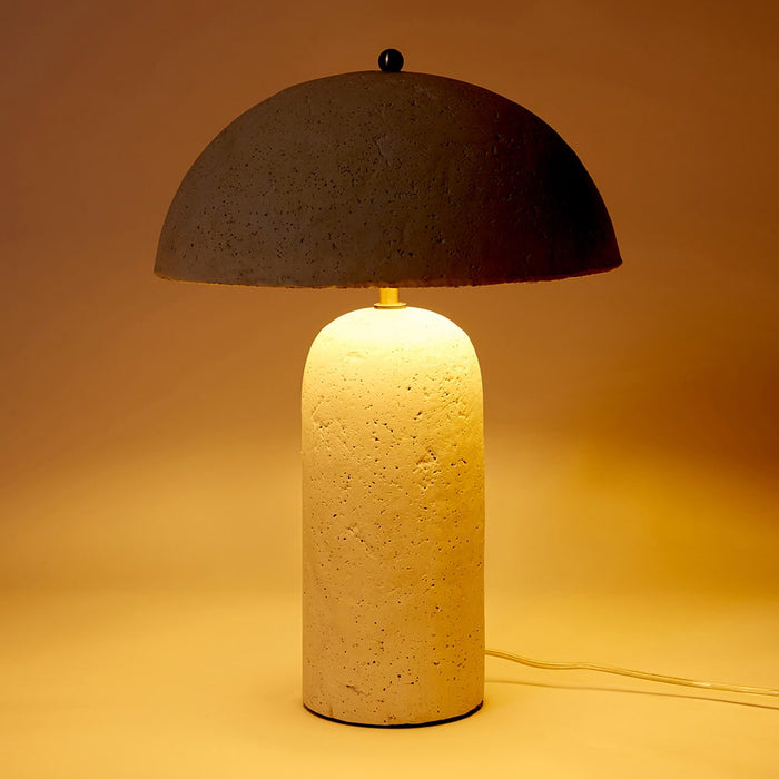 Tata Table Lamp - White, 50cm (H)