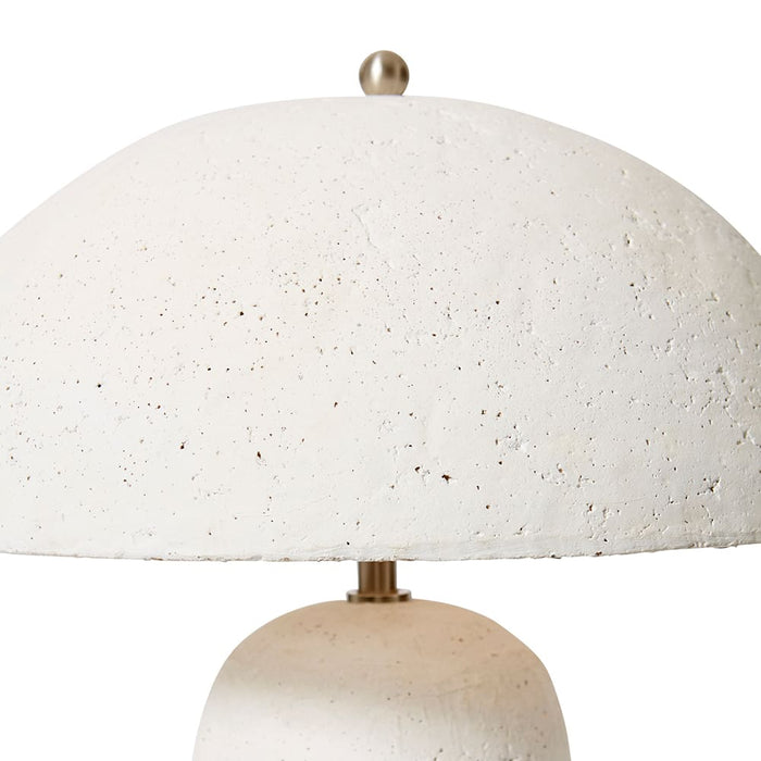 Tata Table Lamp - White, 50cm (H)