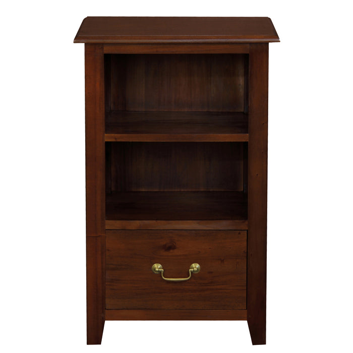 Tasmania 1 Drawer Lamp Table (Mahogany)