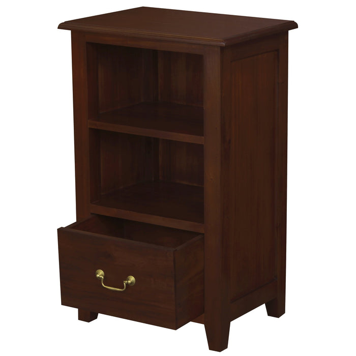 Tasmania 1 Drawer Lamp Table (Mahogany)