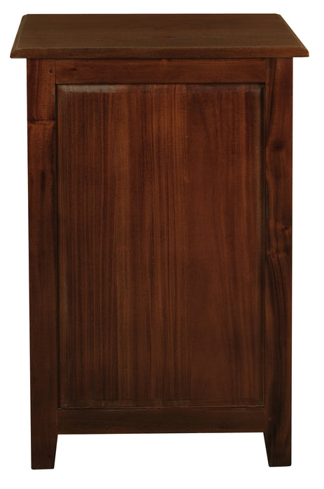 Tasmania 3 Drawer Lamp Table (Mahogany)