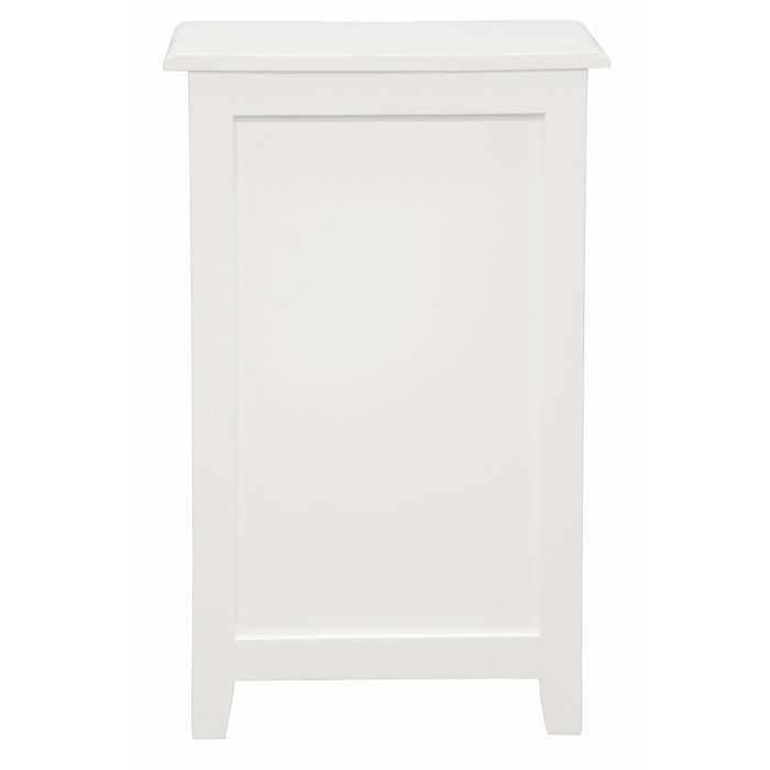 Tasmania 3 Drawer Lamp Table (White)
