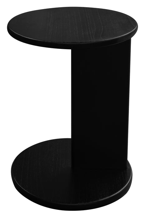 Brentwood Round Lamp Table (Black)