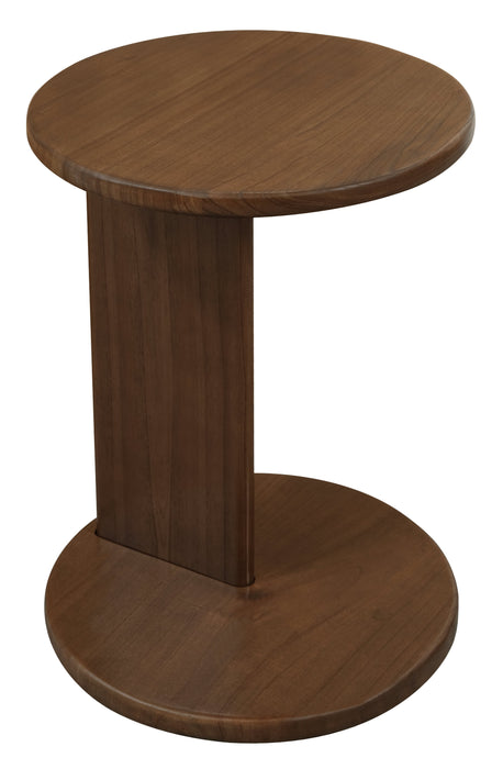 Brentwood Round Lamp Table (Walnut)