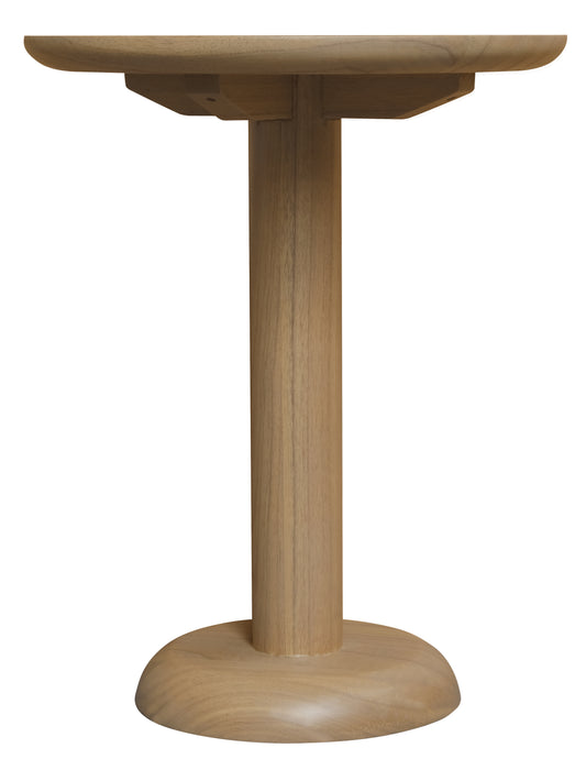 Oslo Round Lamp Table (Natural)
