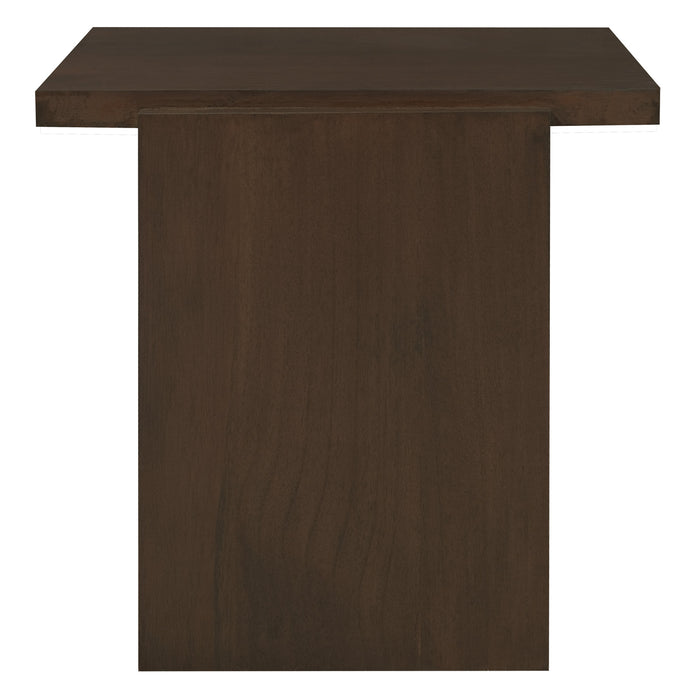 Hudson Block Side Table (Walnut)