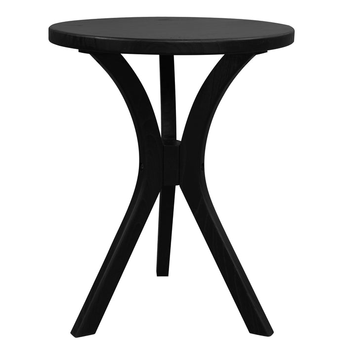 Gatsby Round Side Table - Small (Black)