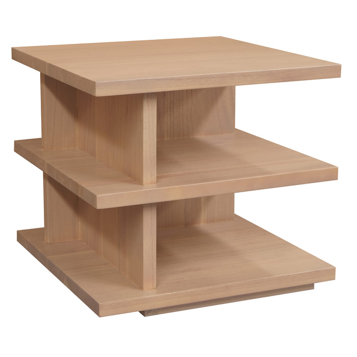 Hudson Oversized Square Side Table (Natural)