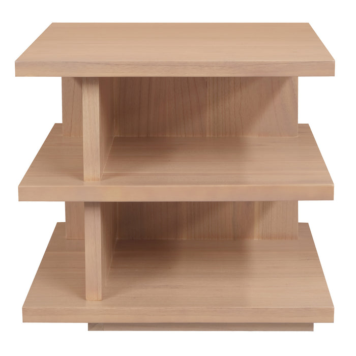 Hudson Oversized Square Side Table (Natural)
