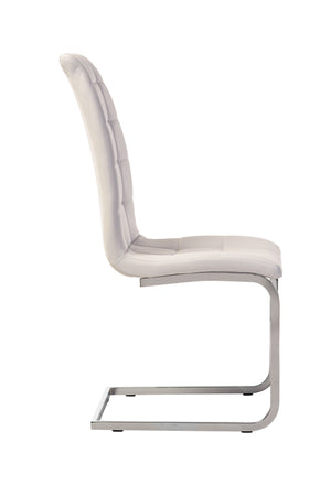 Luca Dining Chair White (Set of 4)