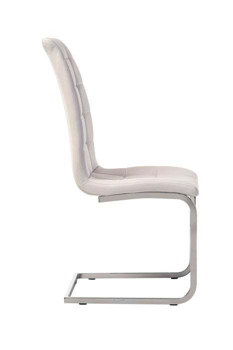 Luca Dining Chair White (Set of 2)