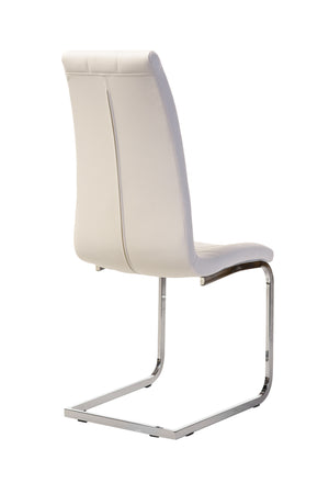 Luca Dining Chair White (Set of 2)