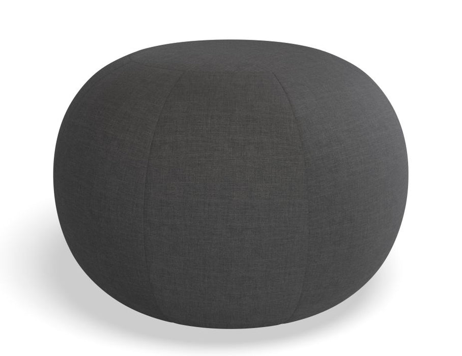 Ronde Pouf in Storm Grey - Large