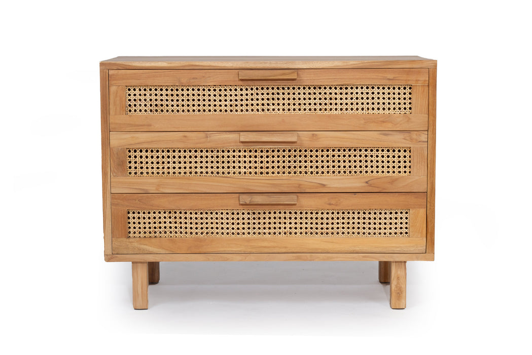 Lauren Chest of Drawers - Natural - 100cm