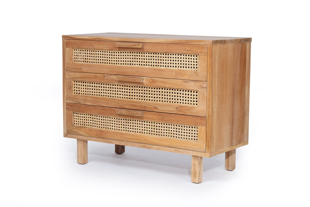 Lauren Chest of Drawers - Natural - 100cm