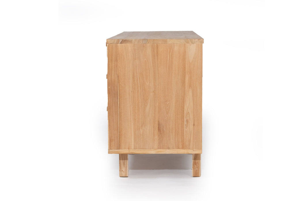 Lauren Chest of Drawers - Natural 160cm